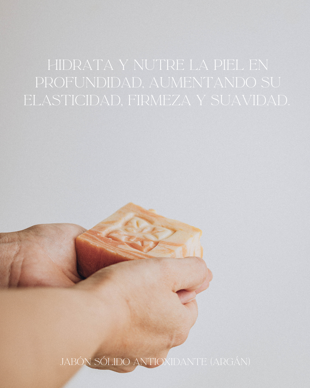 Jabón Sólido Antioxidante - Argán