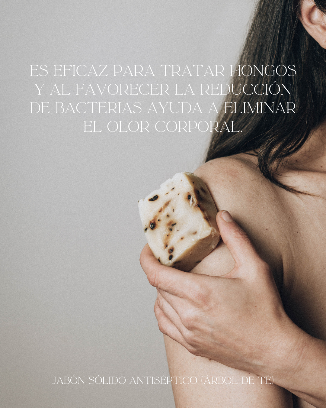 Jabón Sólido Antiséptico - Árbol de Té