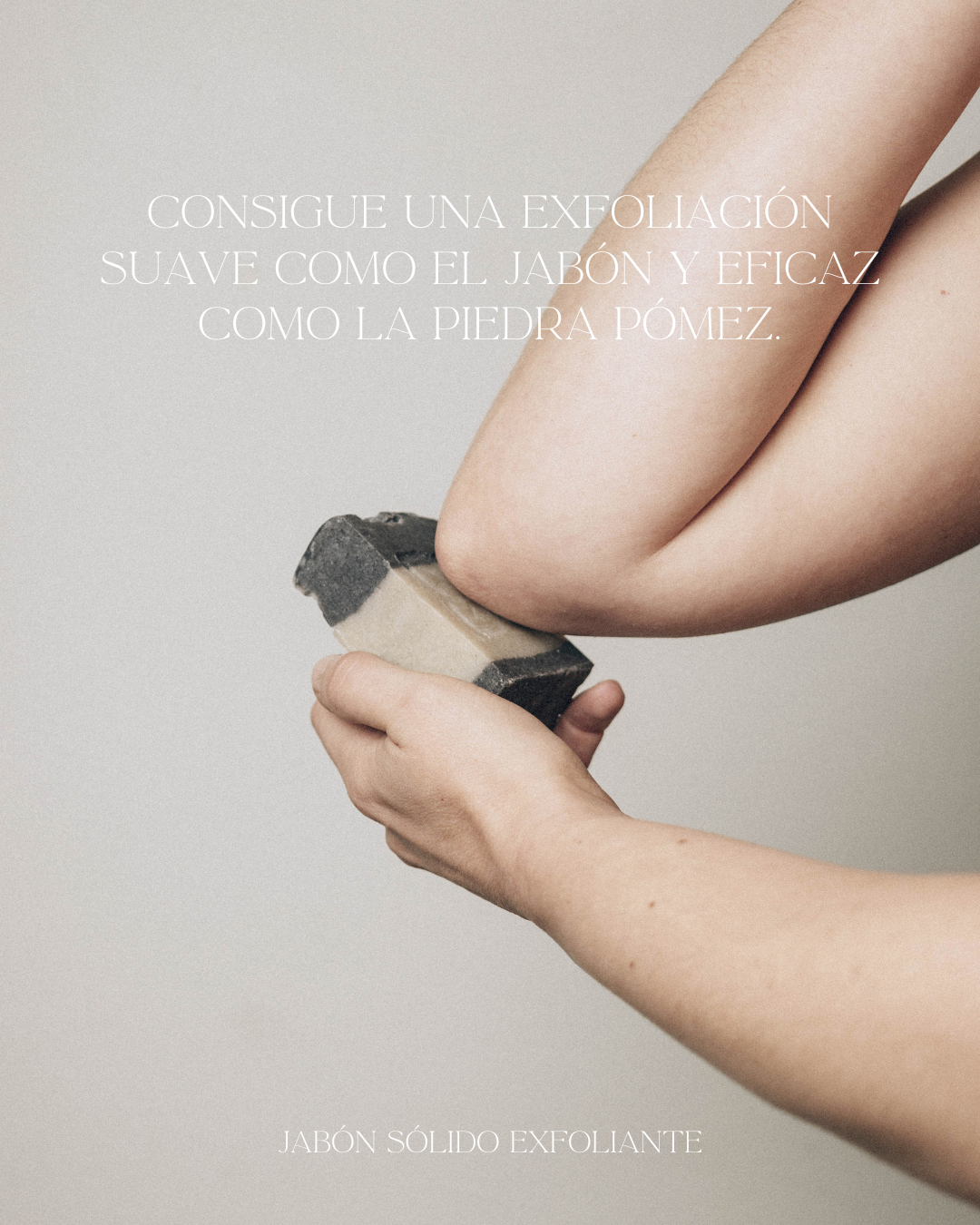 Jabón Sólido Exfoliante - Piedra Pómez