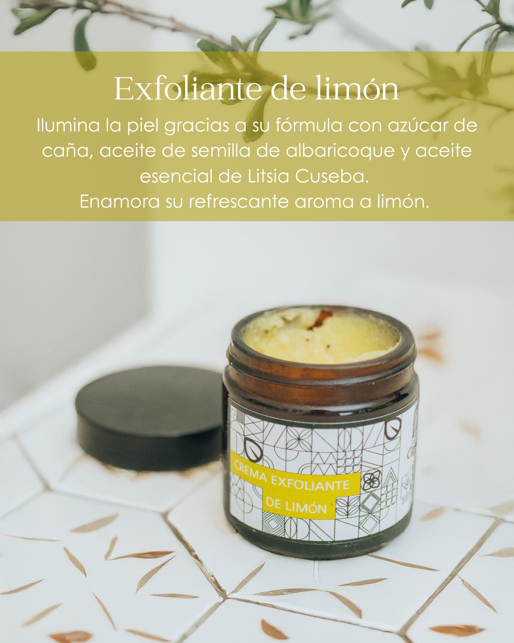 Crema Exfoliante de Limón