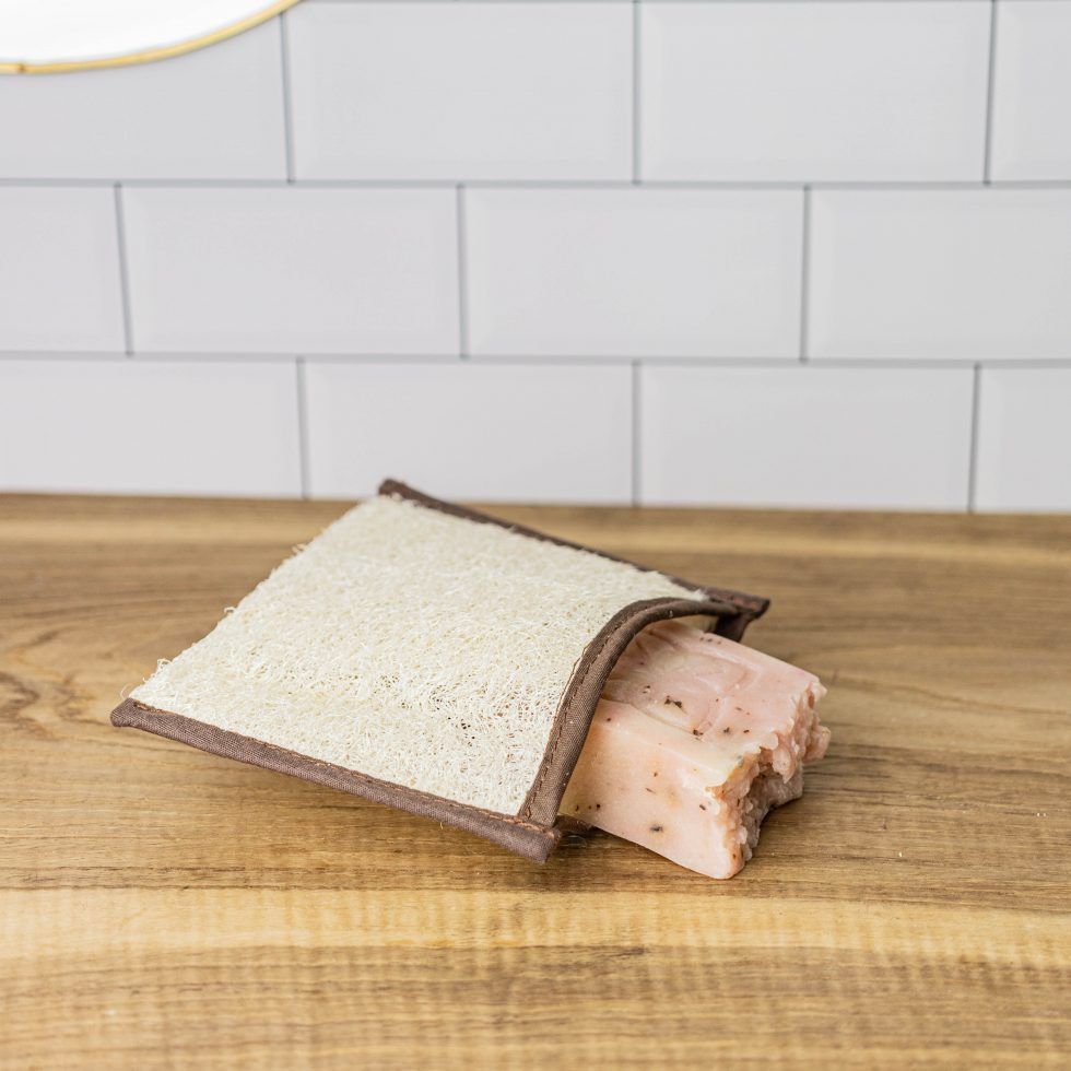 Estuche de Luffa para Jabón